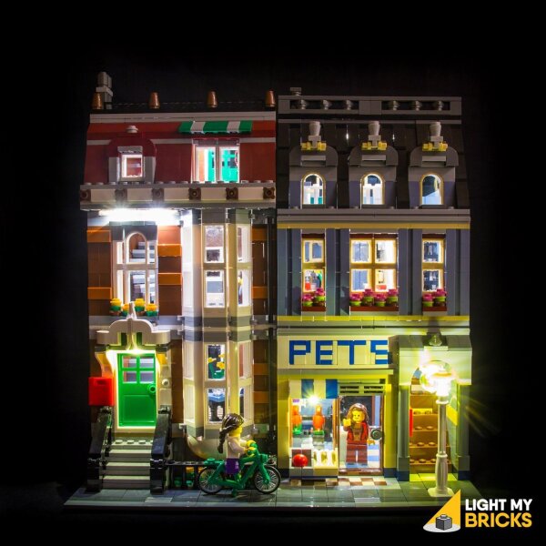 LED Licht Set für LEGO® 10218 Zoohandlung