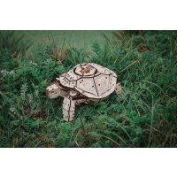 Mechanical 3D wooden-puzzle - Turtle