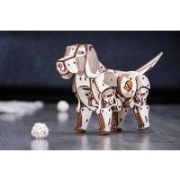 Mechanical 3D wooden-puzzle -  Puppy
