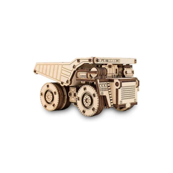 Mechanical 3D wooden-puzzle - BelAZ Mini