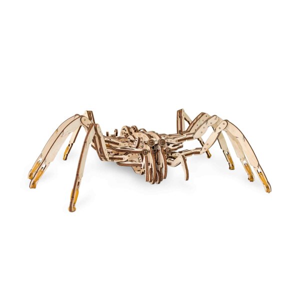 Mechanical 3D wooden-puzzle - Spider