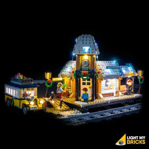 Kit de lumière pour LEGO® 10259 Le village dhiver
