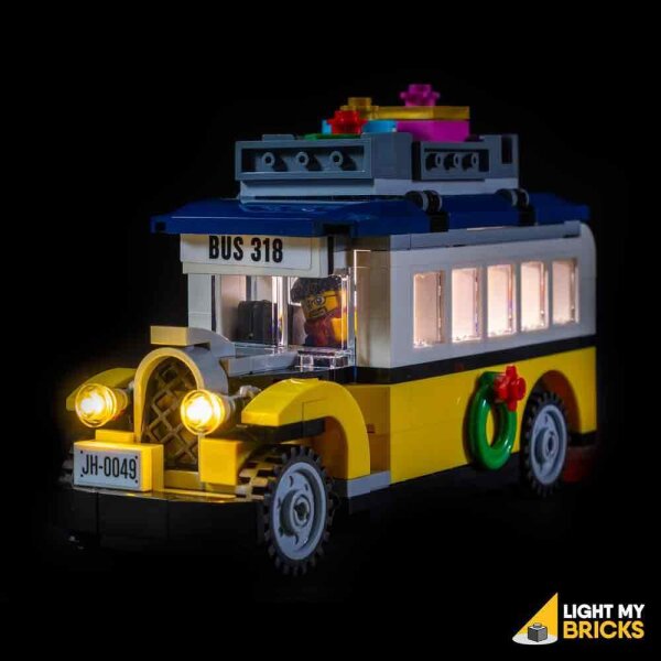 LED Licht Set für LEGO® 10259 Winterlicher Bahnhof
