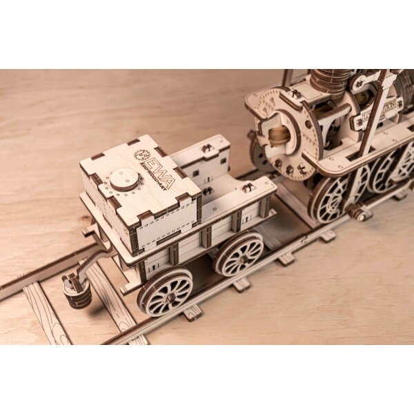 3D Holz Modellbausatz -  Lokomotive Nr, 1