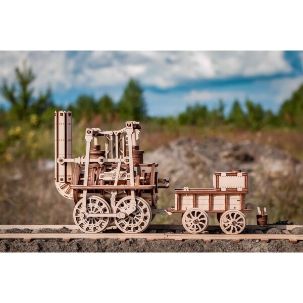 Mechanical 3D wooden-puzzle - Locomotion