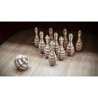 Kit modello in legno 3D - Mini set da bowling