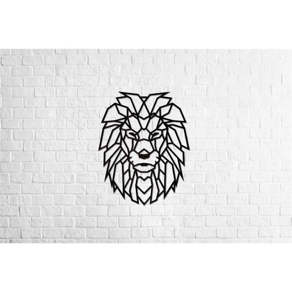 Puzzle mural en bois - Lion