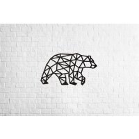 Wood Art Wall  Puzzle - Bear