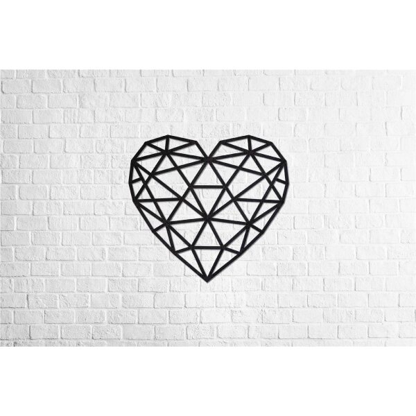 Wood Art Wall  Puzzle - Heart