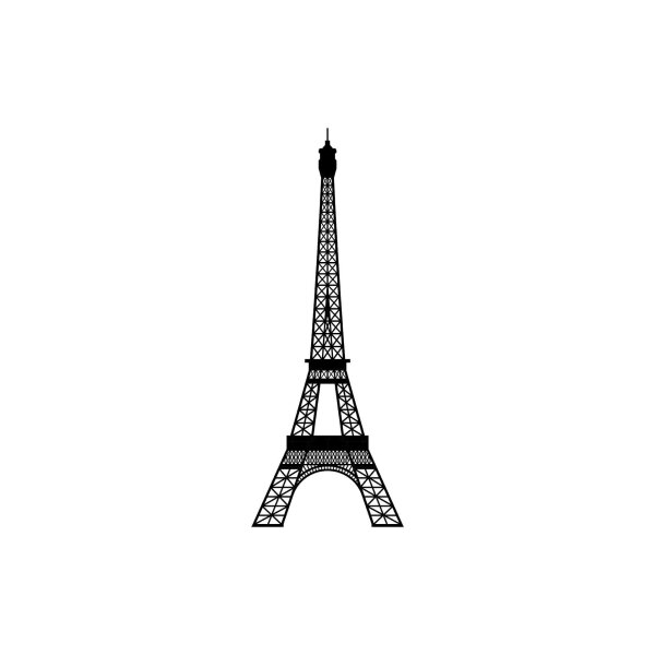 Wood Art Wall  Puzzle - Eiffel Tower