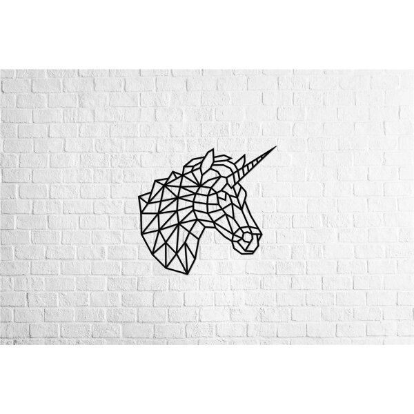 Wood Art Wall  Puzzle - Unicorn
