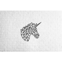 Puzzle da parete in legno - Unicorno