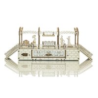 Railway station - Mechanical 3D wooden puzzle