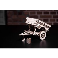 Remorque de voiture - Kit de maquette 3D en bois