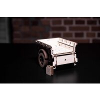 Rimorchio per auto - Kit modello in legno 3D