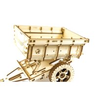 Rimorchio per auto - Kit modello in legno 3D