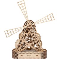 Moulin à vent - Kit de maquette 3D en bois