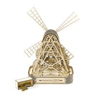 Mill - Mechanical 3D wooden puzzle