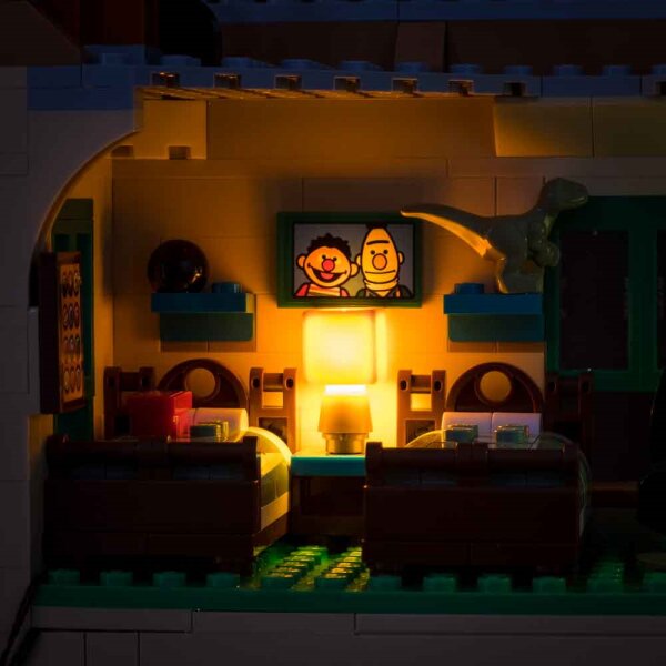 LED Licht Set für LEGO® 21324 IDEAS 123 Sesam Street