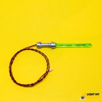 Sabre laser LEGO® Star Wars avec LED verte avec câble  30 cm