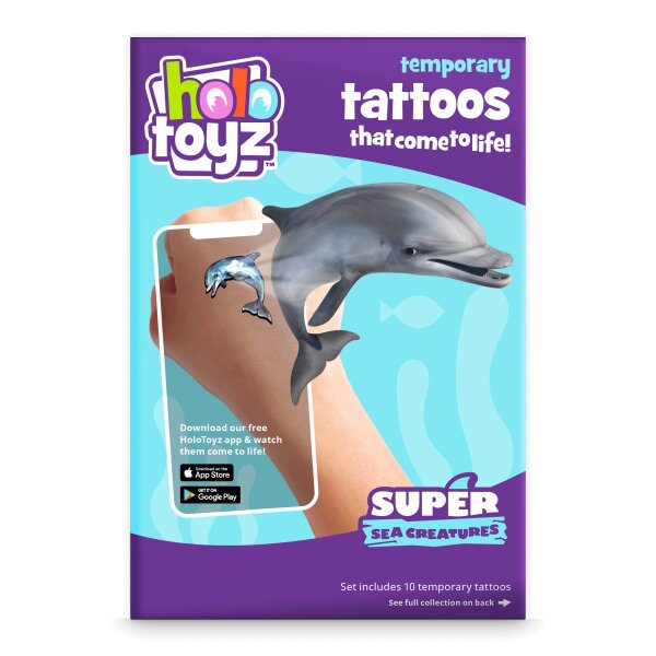 Tatuaggio temporaneo - Super Sea Creators