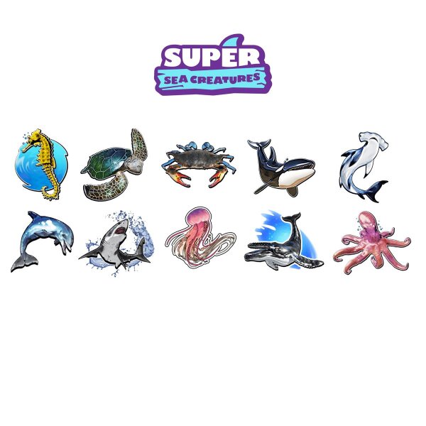 Temporary Tattoos - Super Sea Creators