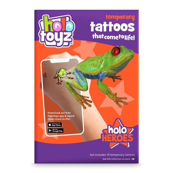 Temporary Tattoos - Holo Heroes