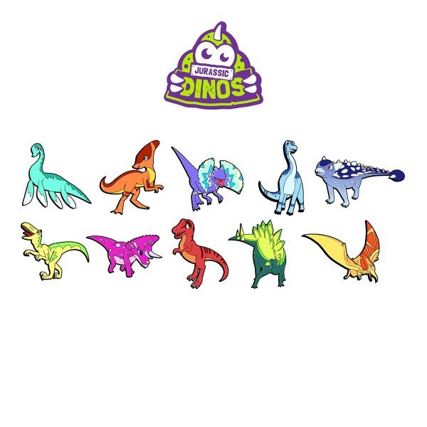 Temporary Tattoos - Jurassic Dinos