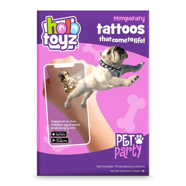 Temporary Tattoos - Pet Party