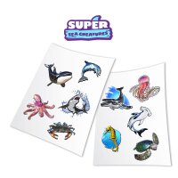 Autocollants - Super Sea Creators
