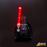 Sabre laser LEGO® Star Wars avec LED rouge avec câble  30 cm