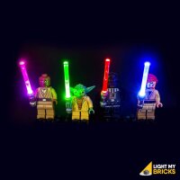 Pack sabre laser LED LEGO® Star Wars (4 couleurs avec...
