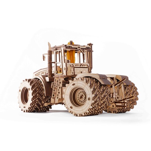 Mechanical 3D wooden-puzzle - Tractor Korovets K-7M