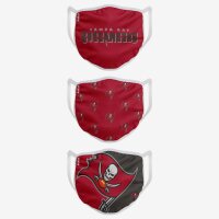 NFL Team Tampa Bay Buccaneers - Maschere protettive 3 pack