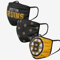NHL Team Boston Bruins - Maschere protettive 3 pack