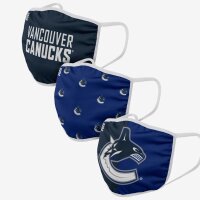 NHL Team Vancouver Canucks - Masques faciaux 3 pack
