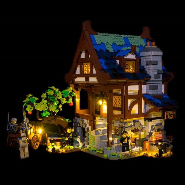 Kit de lumière pour LEGO® 21325 Le forgeron médiéval