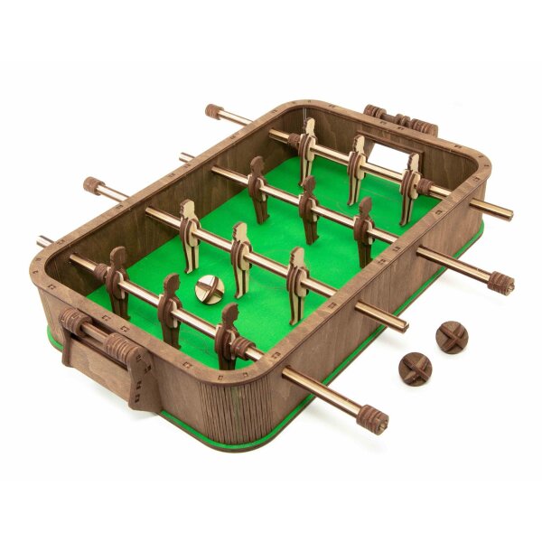Mechanical 3D wooden-puzzle - Table Football