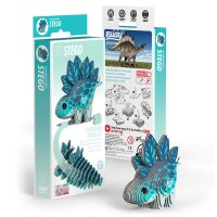 Stégosaure - Maquette 3D de figurines en carton