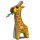 Giraffe - 3D Karton Figuren Modellbausatz