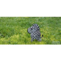 Zebra - 3D Karton Figuren Modellbausatz