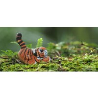 tigre - Maquette 3D de figurines en carton