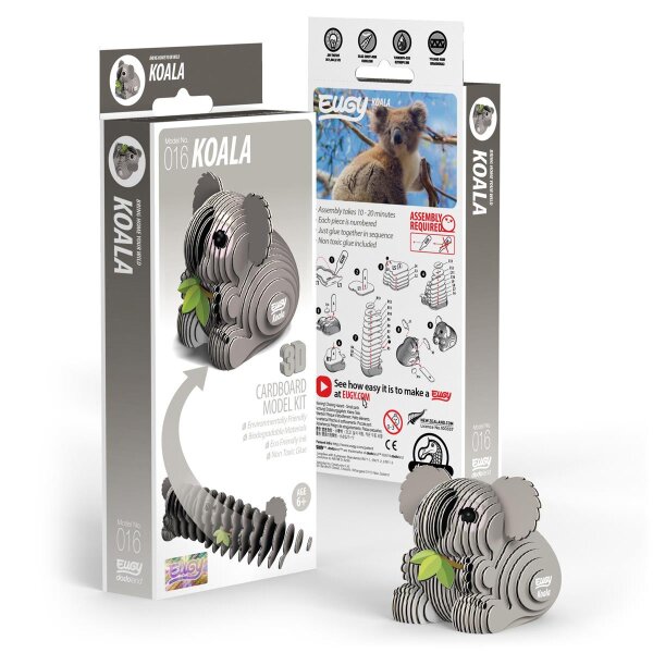 Koala - 3D Cardboard Model Kit