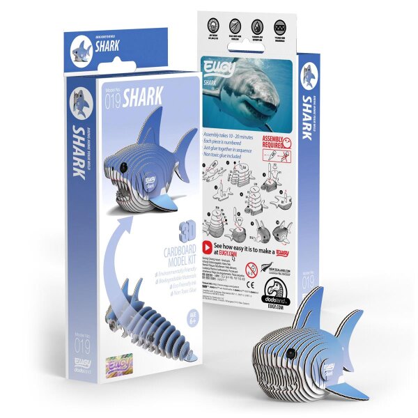 Shark - 3D Cardboard Model Kit