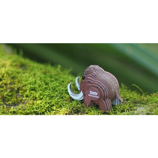 Mammut - 3D Karton Figuren Modellbausatz