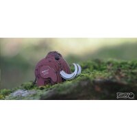 Mammouth - Maquette 3D de figurines en carton