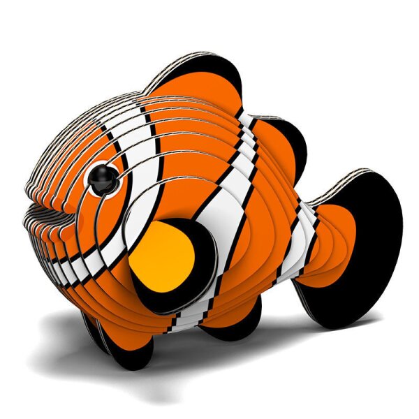Clownfisch - 3D Karton Figuren Modellbausatz