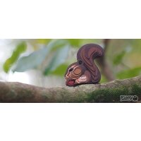 Streifenhörnchen - 3D Karton Figuren Modellbausatz