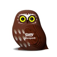 Owl - 3D Cardboard Model Kit
