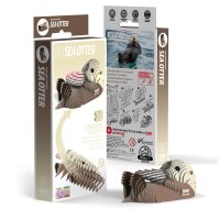 Sea Otter - 3D Cardboard Model Kit